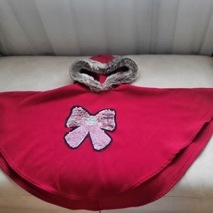 Winter poncho from Europe